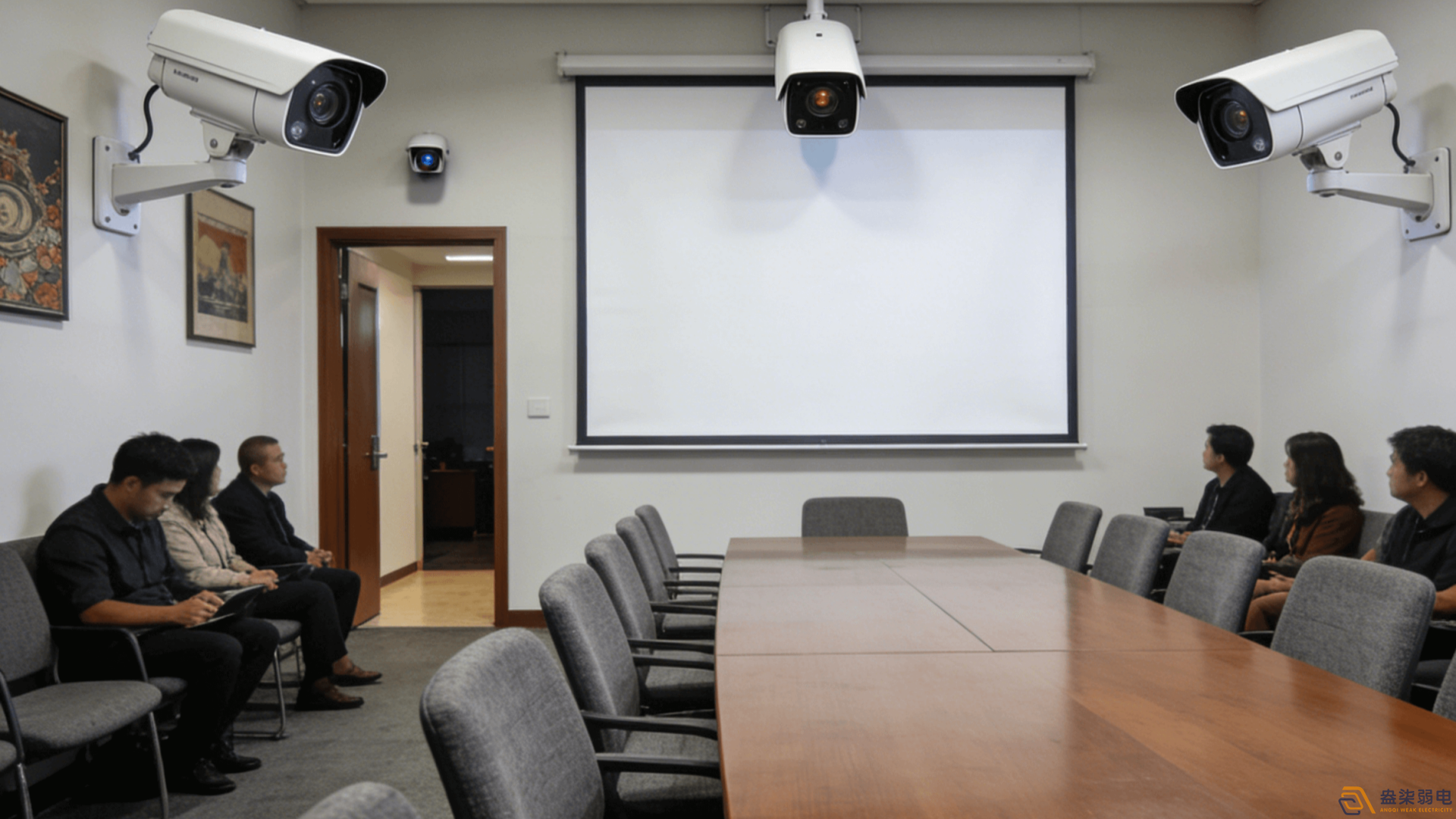 小型會(huì)議室監(jiān)控?cái)z像頭如何布置？