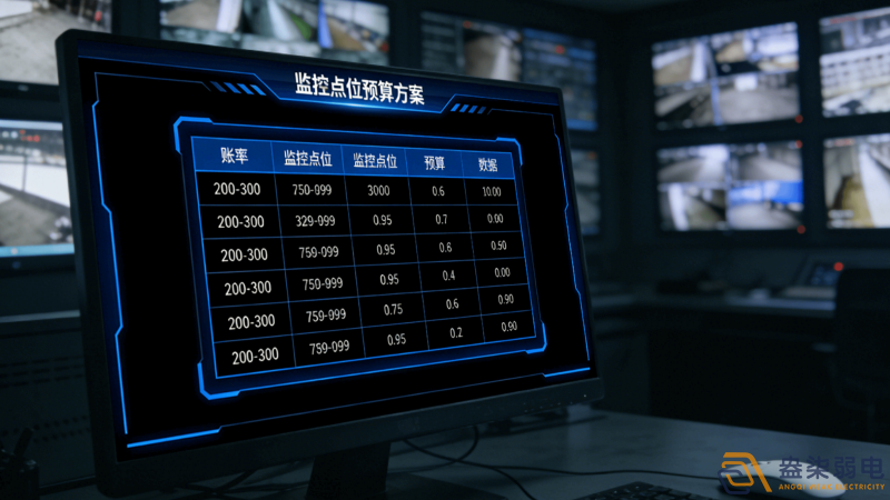 200-300個監控點位預算參考