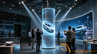 企業展廳全息多媒體虛實結合展示解決方案